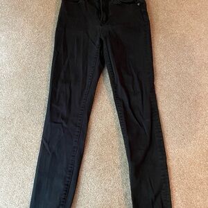 J. Crew high rise Black Skinny Jeans
